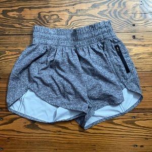 Gray lululemon shorts